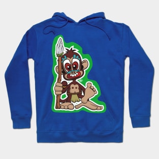 Little Monkey Warrior Hoodie